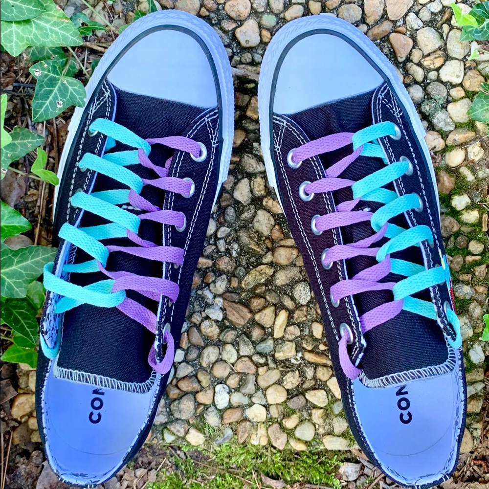 Autism Converse All Star Superwoman Ladies Shoe - Picture 3 of 6